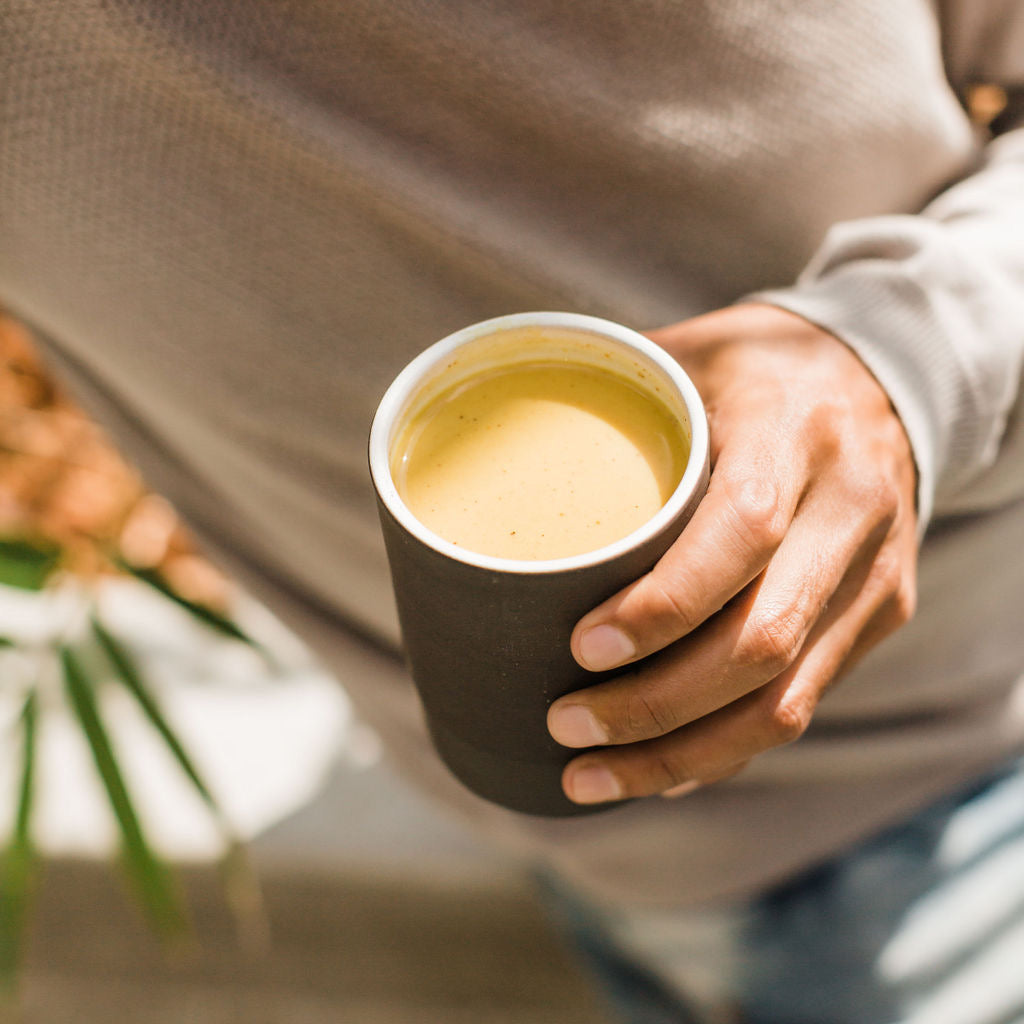 Golden Milk | Ayurvedic Elixir with Turmeric, Ashwagandha & Shatavari for Radiance & Relaxation-4