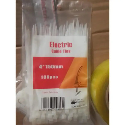 Electric Cable Ties 4*150 100 pcs S Size